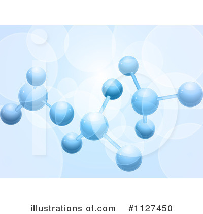 Royalty-Free (RF) Molecule Clipart Illustration by elaineitalia - Stock Sample #1127450