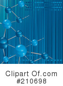 Molecule Clipart #210698 by MilsiArt