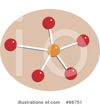 Royalty-Free (RF) Molecule Clipart Illustration by Prawny - Stock Sample #66751