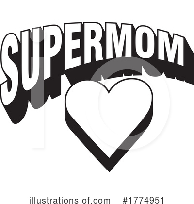 Super Mom Clipart #1774951 by Johnny Sajem