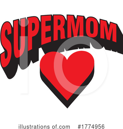 Super Mom Clipart #1774956 by Johnny Sajem