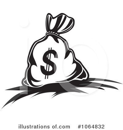 Money Bags Clipart #1064832 by Vector Tradition SM
