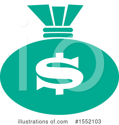 Royalty-Free (RF) Money Bag Clipart Illustration by Johnny Sajem - Stock Sample #1552103