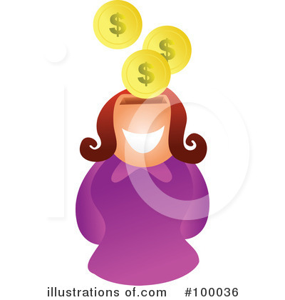 Royalty-Free (RF) Money Clipart Illustration by Prawny - Stock Sample #100036
