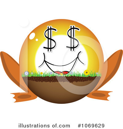 Royalty-Free (RF) Money Clipart Illustration by Andrei Marincas - Stock Sample #1069629