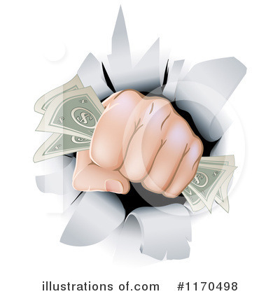 Royalty-Free (RF) Money Clipart Illustration by AtStockIllustration - Stock Sample #1170498