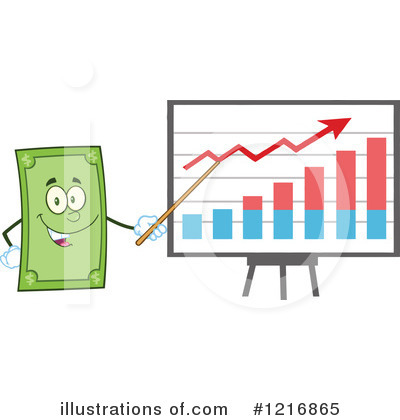 Royalty-Free (RF) Money Clipart Illustration by Hit Toon - Stock Sample #1216865