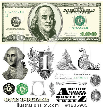 Benjamin Franklin Clipart #1235903 by BestVector