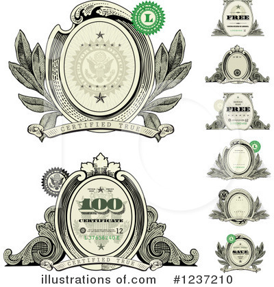 Royalty-Free (RF) Money Clipart Illustration by BestVector - Stock Sample #1237210