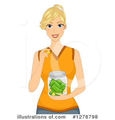 Royalty-Free (RF) Money Clipart Illustration by BNP Design Studio - Stock Sample #1276798