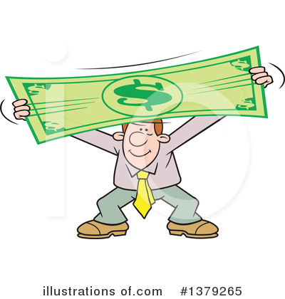 Money Clipart #1379265 by Johnny Sajem