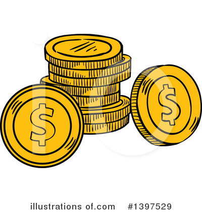 Royalty-Free (RF) Money Clipart Illustration by Vector Tradition SM - Stock Sample #1397529