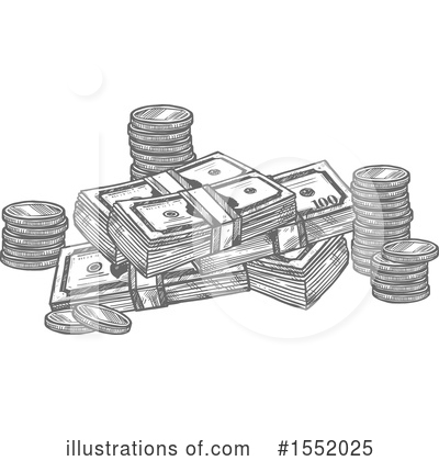 Royalty-Free (RF) Money Clipart Illustration by Vector Tradition SM - Stock Sample #1552025