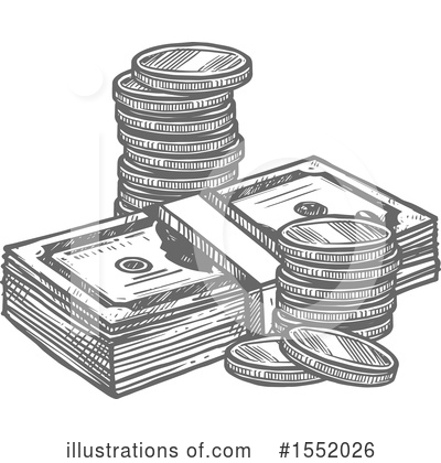 Royalty-Free (RF) Money Clipart Illustration by Vector Tradition SM - Stock Sample #1552026