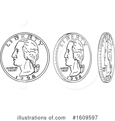 Coin Clipart #1609597 by patrimonio