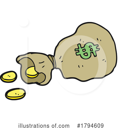 Coins Clipart #1794609 by lineartestpilot