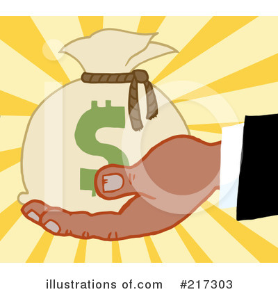 Royalty-Free (RF) Money Clipart Illustration by Hit Toon - Stock Sample #217303
