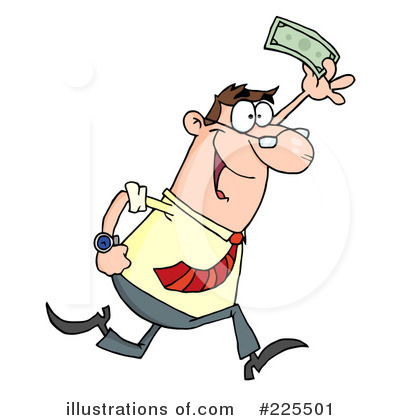 Royalty-Free (RF) Money Clipart Illustration by Hit Toon - Stock Sample #225501