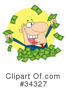 Money Clipart #34327 by Hit Toon