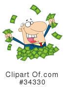 Money Clipart #34330 by Hit Toon