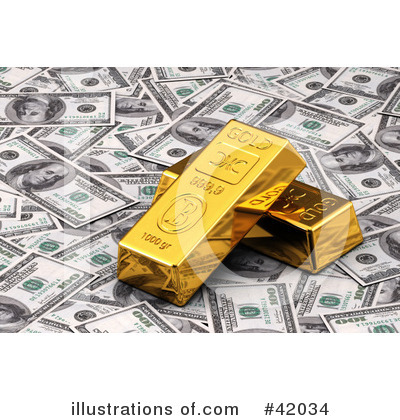 Gold Bars Clipart #42034 by stockillustrations
