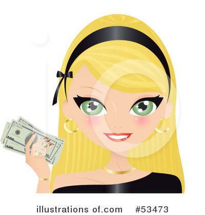 Money Clipart #53473 by Melisende Vector
