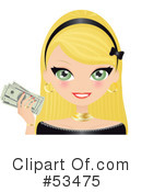 Money Clipart #53475 by Melisende Vector