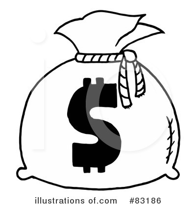 Royalty-Free (RF) Money Clipart Illustration by Hit Toon - Stock Sample #83186