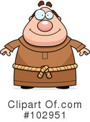 Monk Clipart #102951 by Cory Thoman
