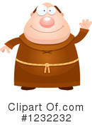 Monk Clipart #1232232 by Cory Thoman