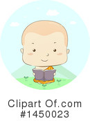 Monk Clipart #1450023 by BNP Design Studio