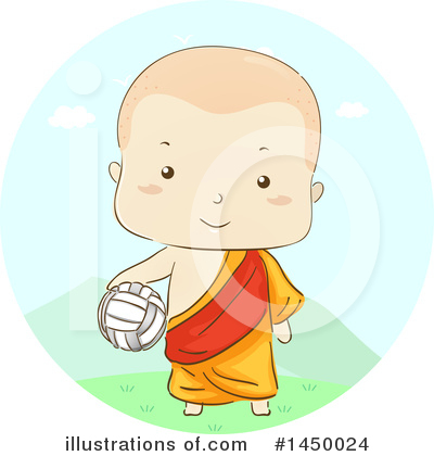 Royalty-Free (RF) Monk Clipart Illustration by BNP Design Studio - Stock Sample #1450024
