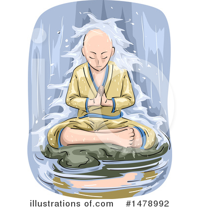 Buddhism Clipart #1478992 by BNP Design Studio