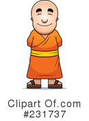 Monk Clipart #231737 by Cory Thoman