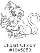 Monkey Clipart #1045253 by dero