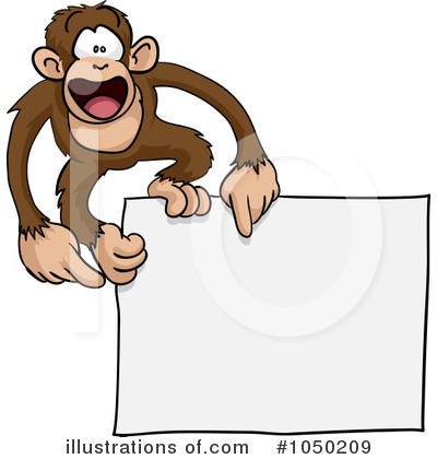 Royalty-Free (RF) Monkey Clipart Illustration by AtStockIllustration - Stock Sample #1050209