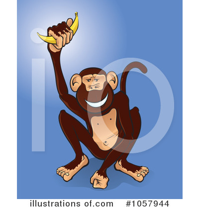 Royalty-Free (RF) Monkey Clipart Illustration by Paulo Resende - Stock Sample #1057944