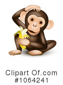 Monkey Clipart #1064241 by Oligo
