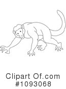 Monkey Clipart #1093068 by Lal Perera