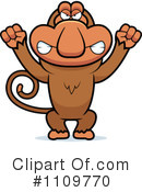 Monkey Clipart #1109770 by Cory Thoman