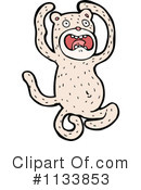 Monkey Clipart #1133853 by lineartestpilot