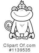 Monkey Clipart #1139535 by Cory Thoman