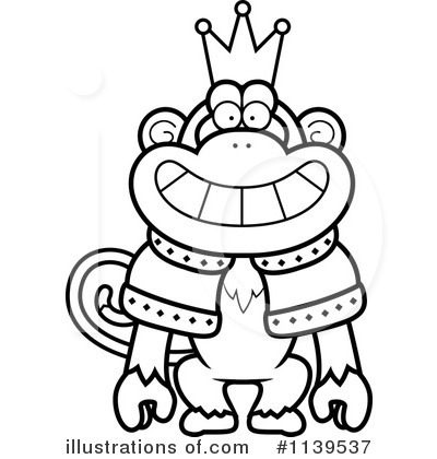 Royalty-Free (RF) Monkey Clipart Illustration by Cory Thoman - Stock Sample #1139537