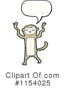 Monkey Clipart #1154025 by lineartestpilot