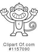 Monkey Clipart #1157090 by Cory Thoman