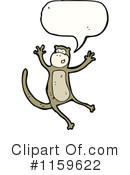 Monkey Clipart #1159622 by lineartestpilot