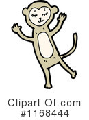 Monkey Clipart #1168444 by lineartestpilot