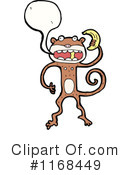 Monkey Clipart #1168449 by lineartestpilot