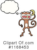 Monkey Clipart #1168453 by lineartestpilot