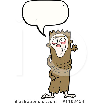 Royalty-Free (RF) Monkey Clipart Illustration by lineartestpilot - Stock Sample #1168454